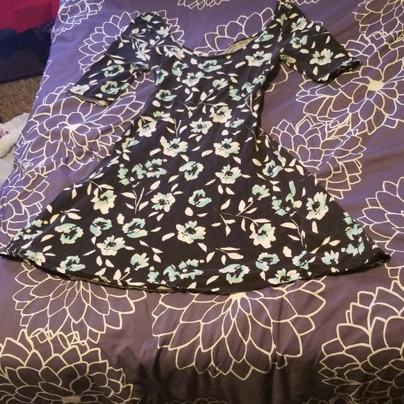 Aeropostale Floral Skater Dress - Picture 1 of 4